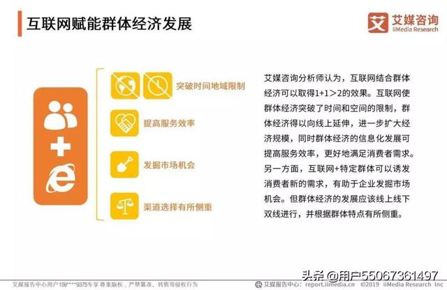 2019中国互联网群体经济用户与消费行为研究报告(可下载)