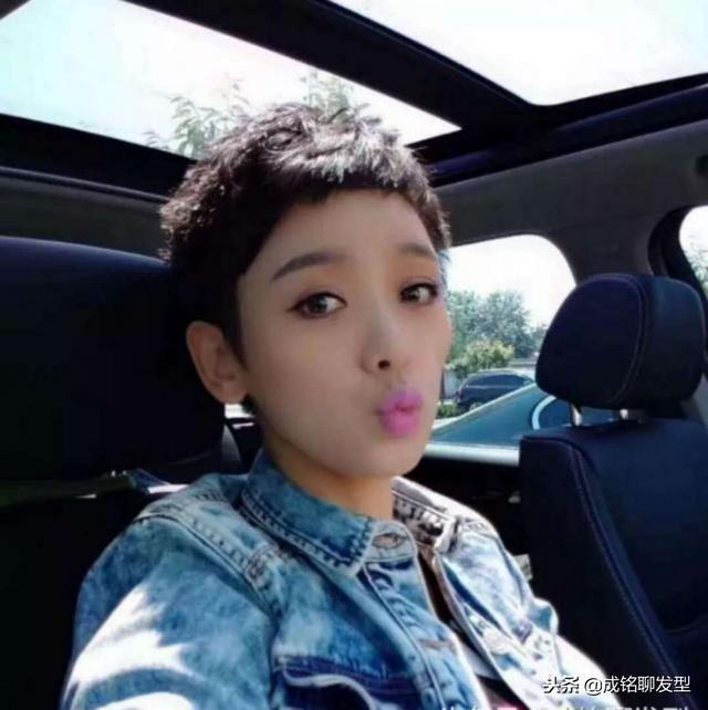 教你弄头:头发很厚,有哪些值得推荐的短发发型?