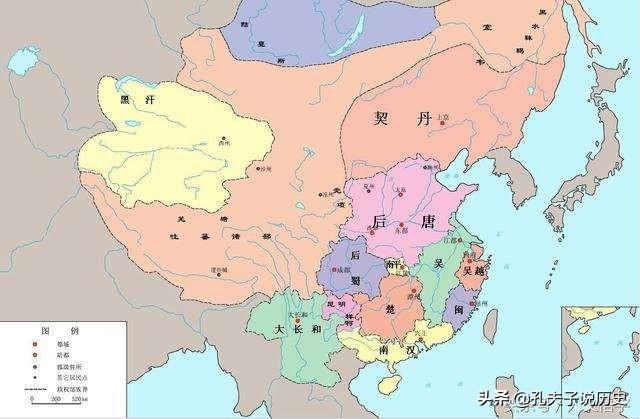 五代十国是哪五代,哪十国?究竟有多乱?