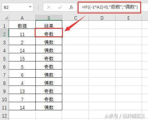 奇数还是偶数,一判就知!