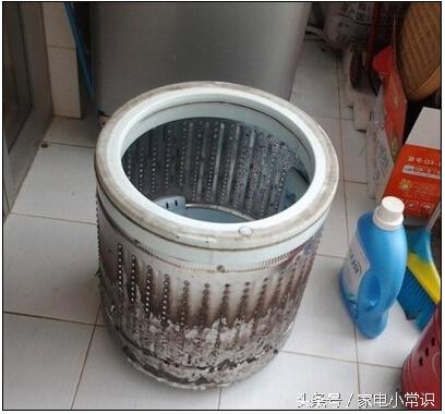 滚筒洗衣机内筒如何除垢?