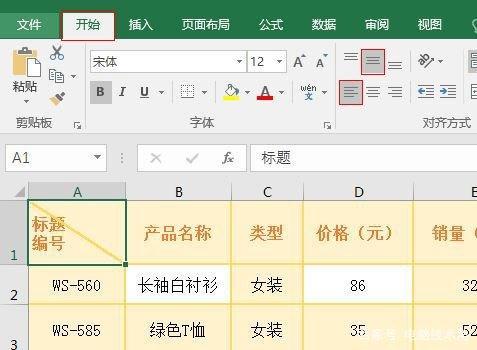 表格表头如何在Excel中画斜线含双斜线及添加文字