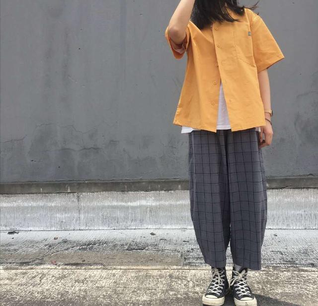 夏日活力橙穿搭,T恤裙子随心挑,在炎热的天气里做最凉爽的少女