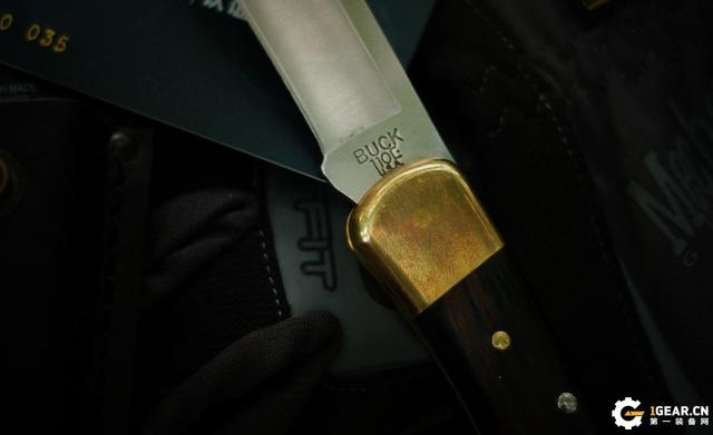 传奇之刃-美国巴克BUCK 110BRS-B户外经典折叠猎刀