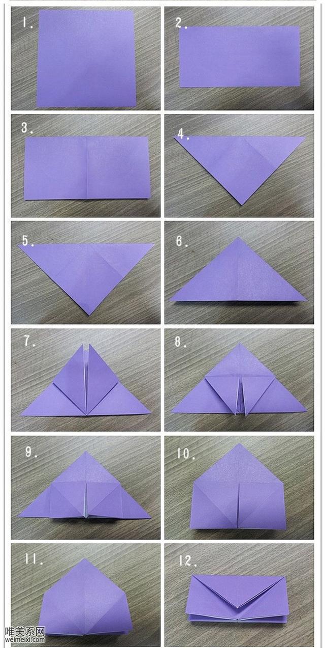 有意思的旋转玫瑰折纸折法 简单的玫瑰花折纸教程 美观大方