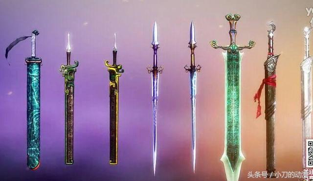 《秦时明月》剑谱上排名前十的名剑和它们的持有者