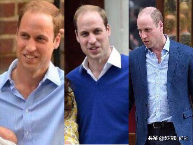 英国王室全家福曝光，小王子可爱到爆炸，威廉王子却变“光明顶”