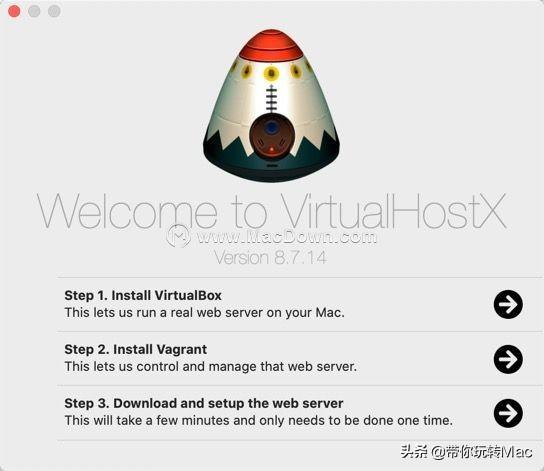 本地网站搭建软件：VirtualHostX