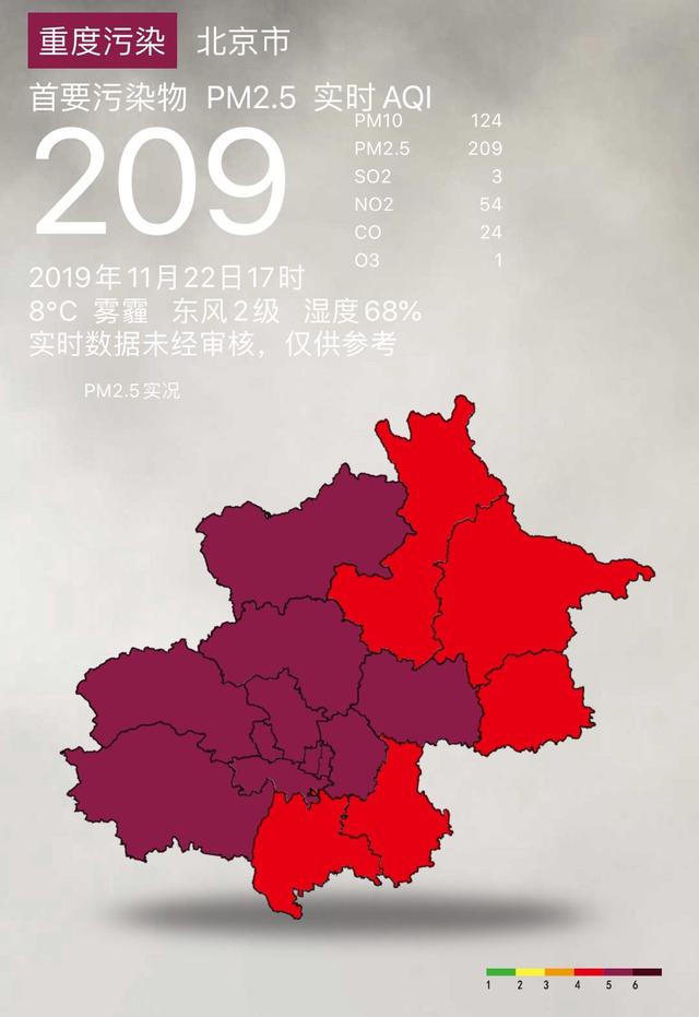 北京重污染将持续至明日上午
